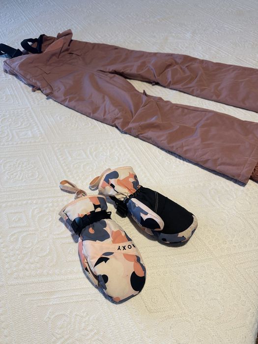 Ски екип с ръкавици