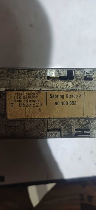 Unitate audio Opel mas bluetooh