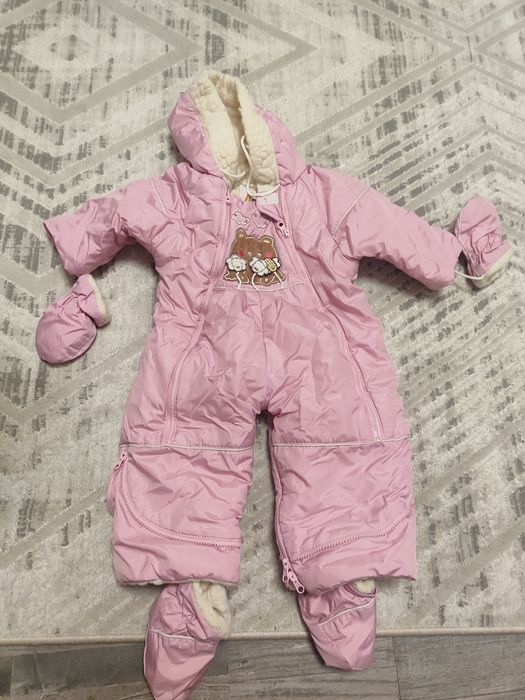 Детский зимний комбинезон