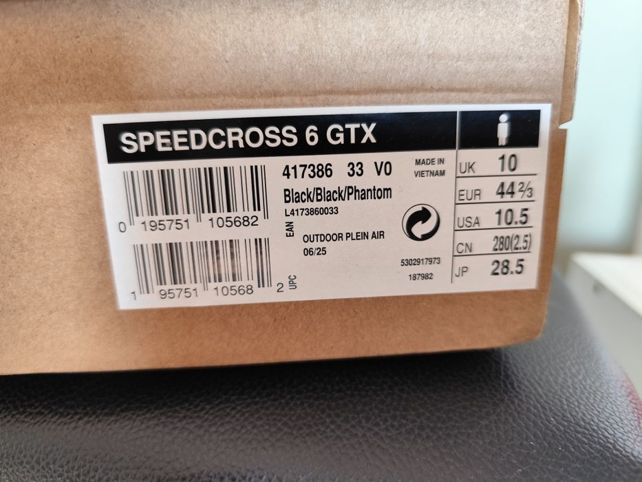 Salomon Speedcross 6 GTX black
