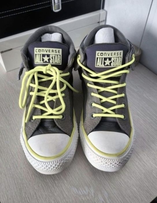 Pantofi sport unisex Converse CT PC Layer Mid piele naturală - 37,5