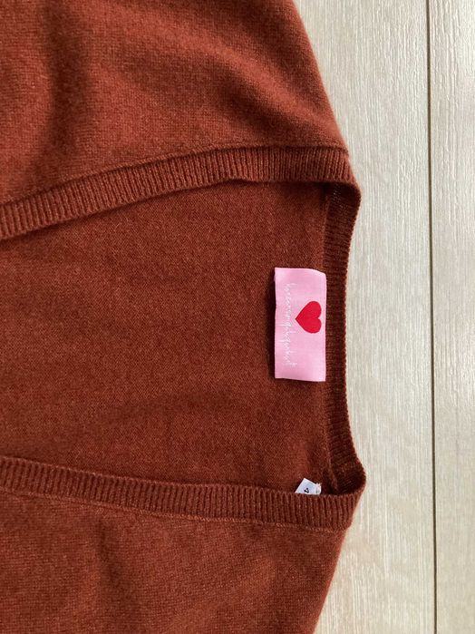 Herzensangelegenheit 100% Cashmere кашмирена жилетка кашмир пуловер 44