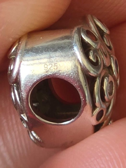 Сребърна гривна Pandora (ALE S925) с висулка сърце