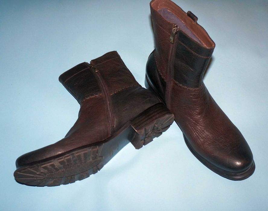 полусапоги кожаные  мужские