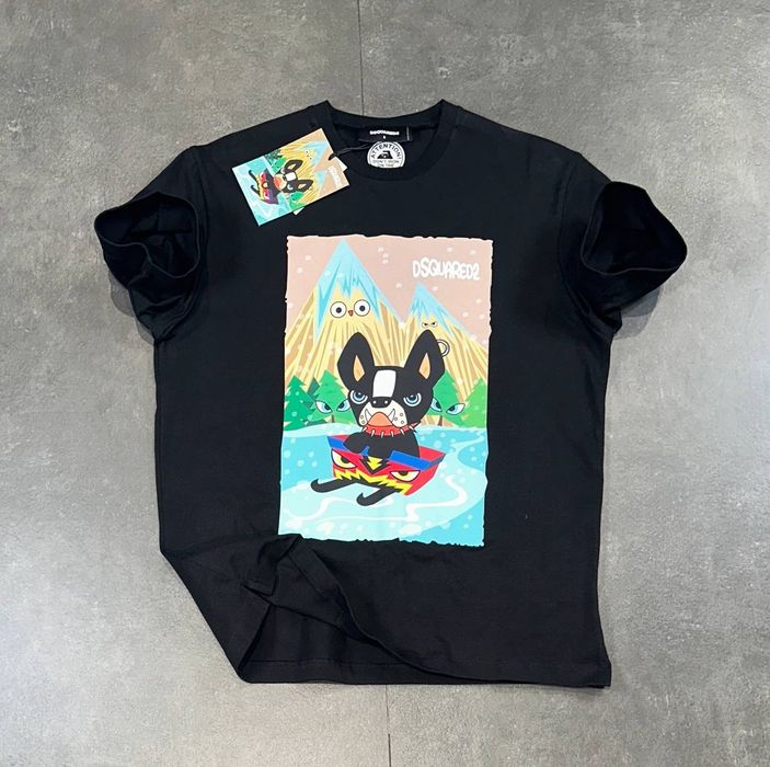 Tricouri Dsquared2 Calitate Superioara Bumbac 100 % Noile Colectii