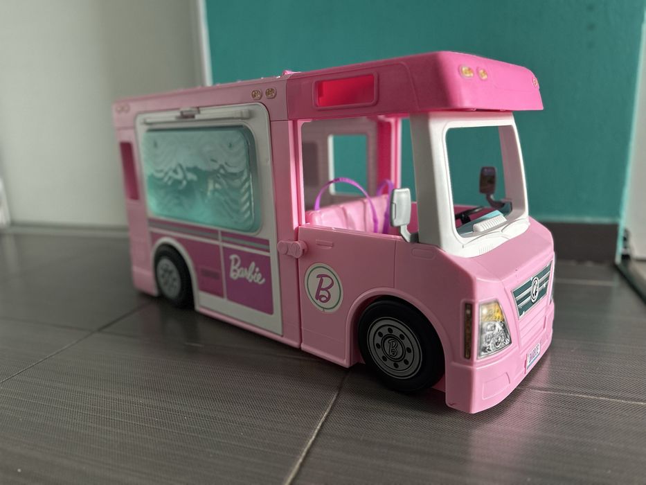Masina Rulota Barbie 3 in 1