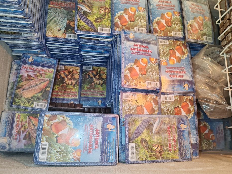 Hrana congelata de vie pesti