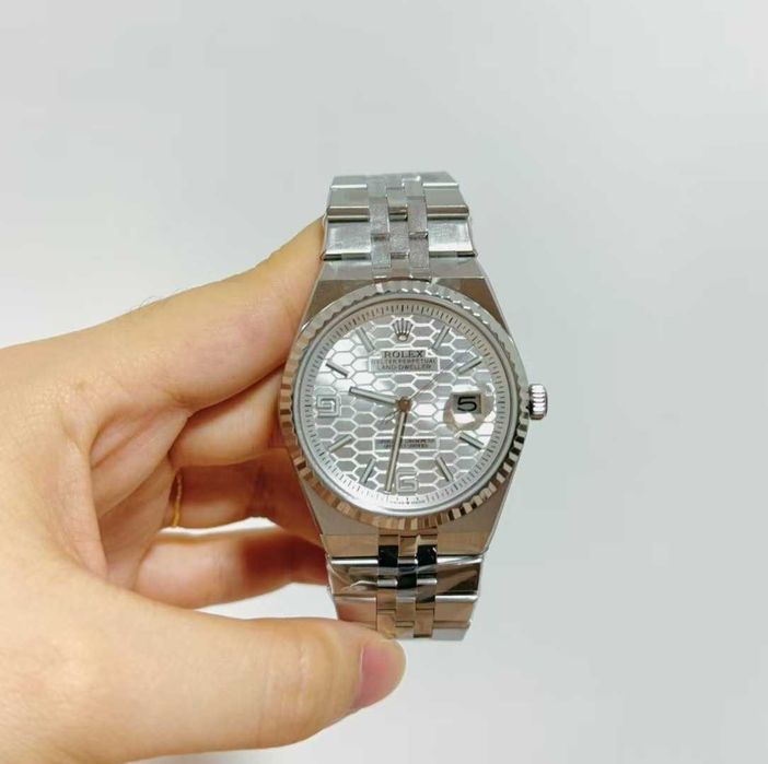 Автоматичен мъжки часовник Rolex Land-Dweller White