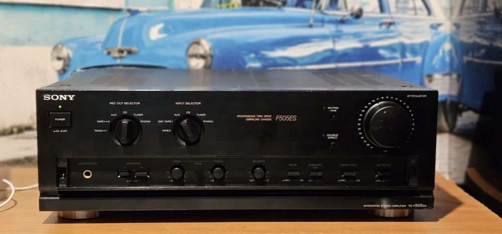 Esprite arta - amplificator statie Sony TA F 505 ES