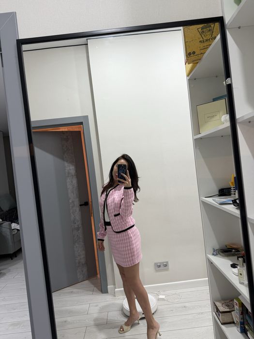 Твидовый костюм 40-42