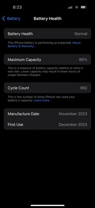 iPhone 15 pro 128gb 85% ЦЕНА ОКОНЧАТЕЛЬНАЯ