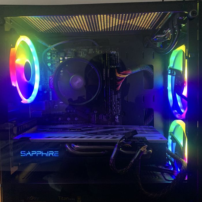 Pc Gaming Ryzen 5 4500 + RX 570  4GB+ 16GB ram