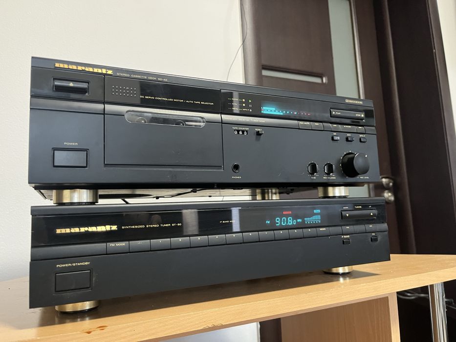 Deck Marantz SD-40+Tuner Marantz ST-50 impecabile