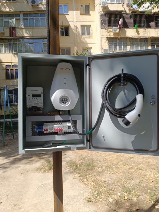 Установка зарядное устройство для Электромобилей BYD и другие