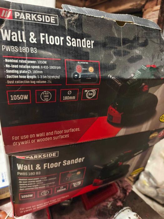 Шлайф машина за стени и подове PARKSIDE PWBS 180 B3