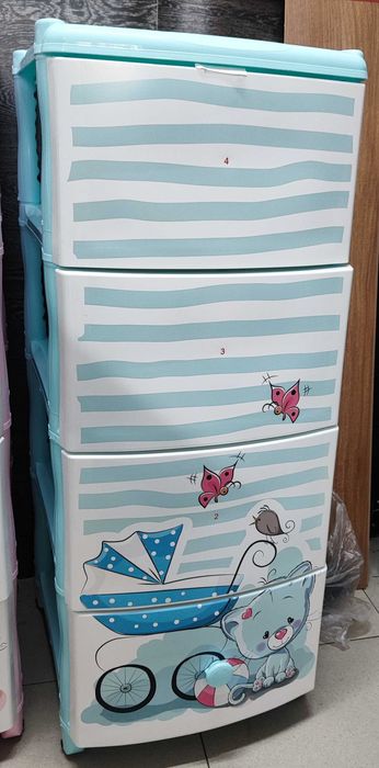 Комод детский пластиковый