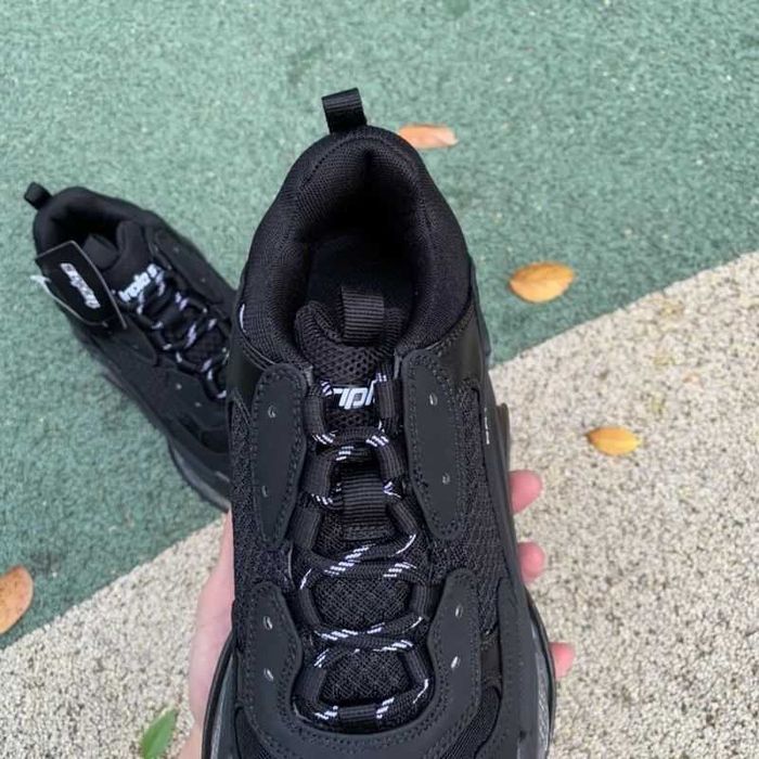 Balenciaga Triple S - Black/Dark Green/Grey