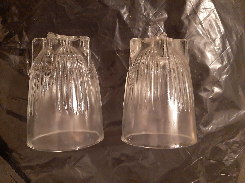 Масивни чаши от соца за безалкохолно, уиски - 8 броя