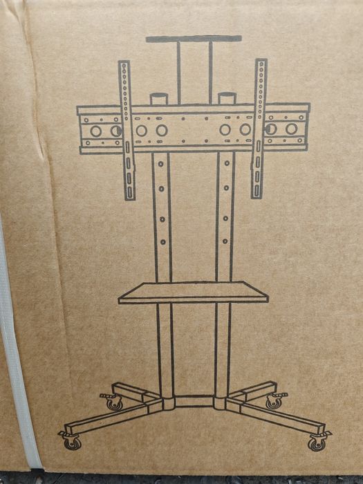 Кронштейн ТВ мобильный. Стойка с кронштейном. Подставка