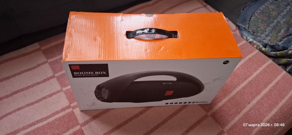 Booms box новый брызгозащищённый