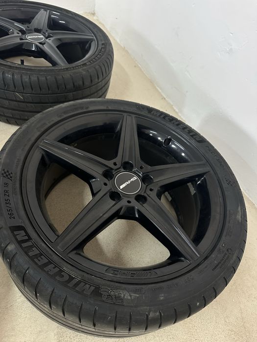 Джанти Mercedes-Benz AMG BORBET спорт пакет 18 с гуми MICHELIN