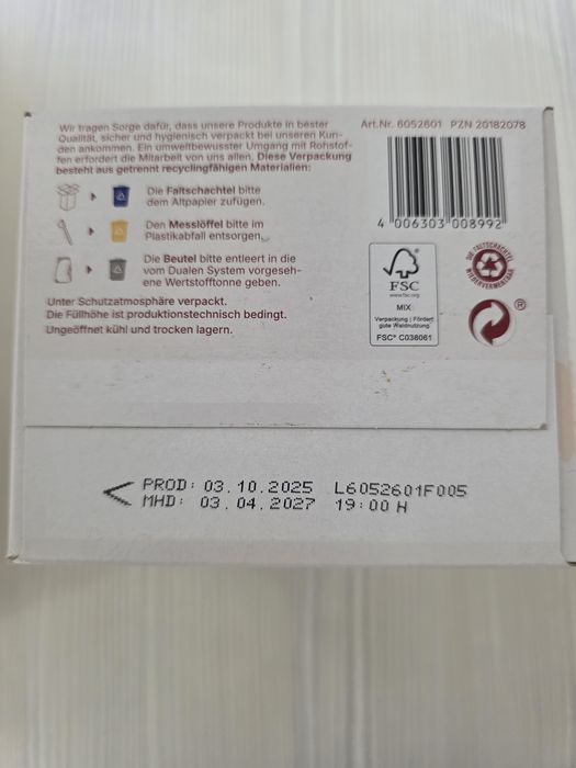 Lapte praf HA1, Topfer, 600 g, de la nastere