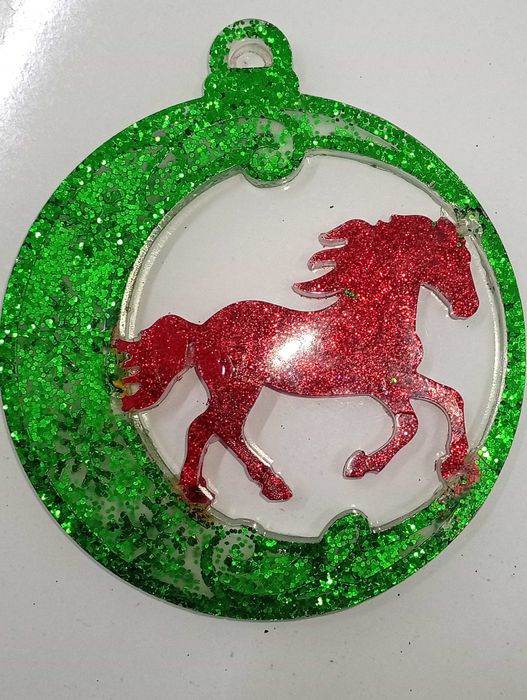 Новогодние игрушки из Эпоксидной смолы