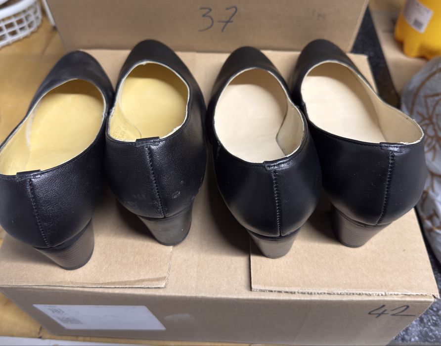 Туфли  женские, кожанные