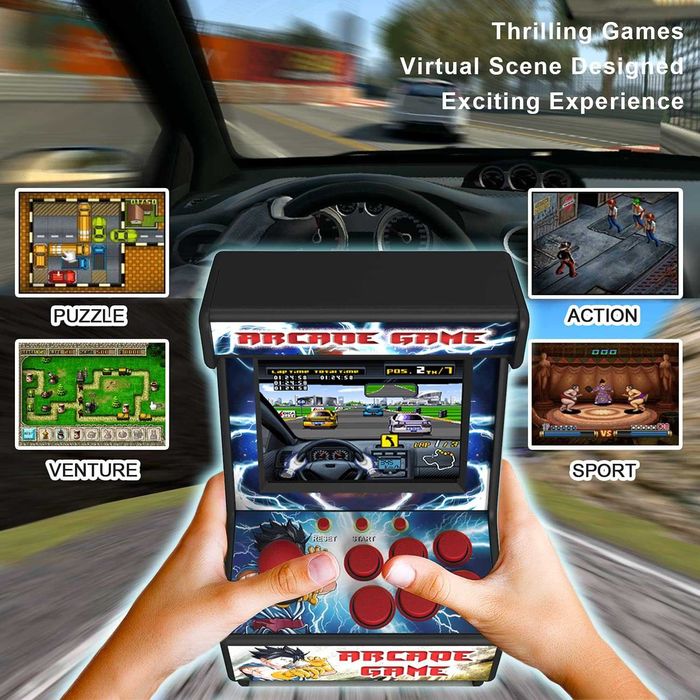 Мини аркадна конзола „Arcade Game“ 156 в 1 с TV изход и батерия BL-5C