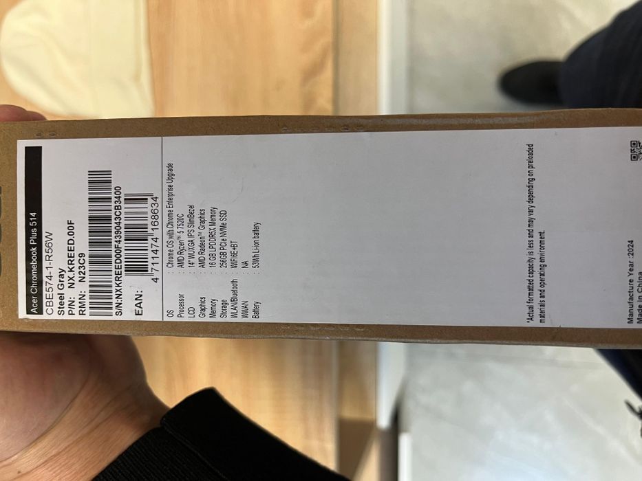 Продам нотбук Acer chromebook plus