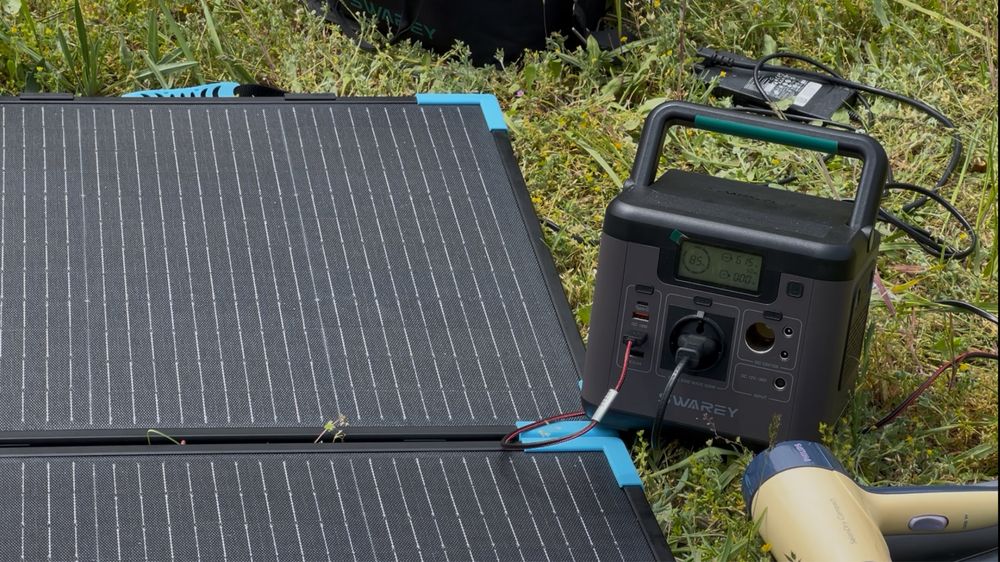 НОВИ с 24м ГАРАНЦИЯ! Swarey S500 + 100W Соларен Панел | Реално Off-Grid Решение за Къмпинг, Кемпер, Каравана и Риболов