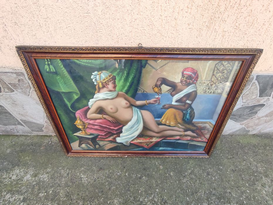 Tablou Cadâna și odalisca