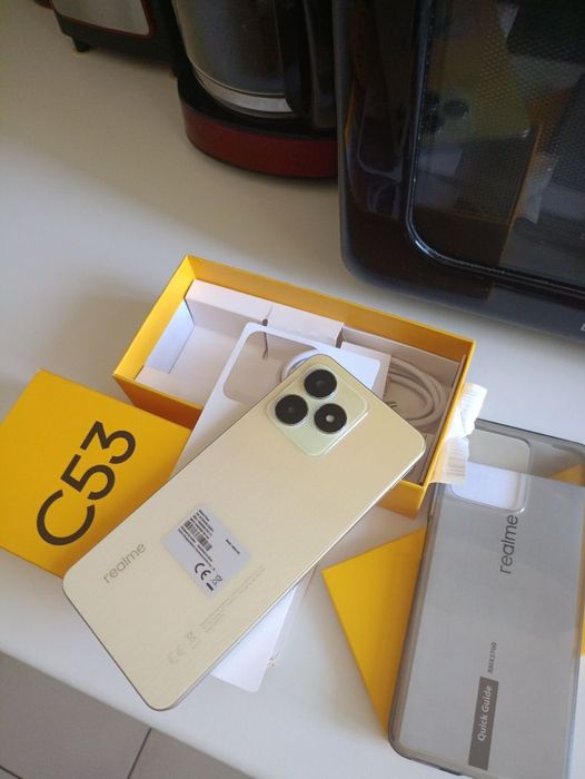 Vânt telefon Realme C 53,nou nouț la cutie produs de calitate superioa