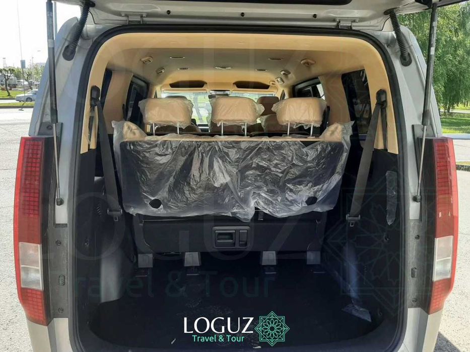 Hyundai Staria - comfortable minivan for trips across Uzbekistan 24/7