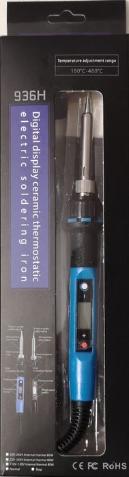 Професионален поялник 80W с електронно регулиране на температурата