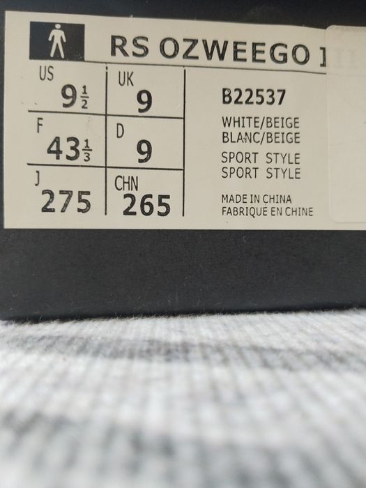 AdidasRaf Simons Ozwegoo white