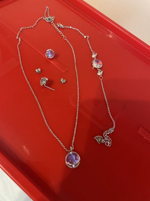 Vand set de  argint piatra de luna