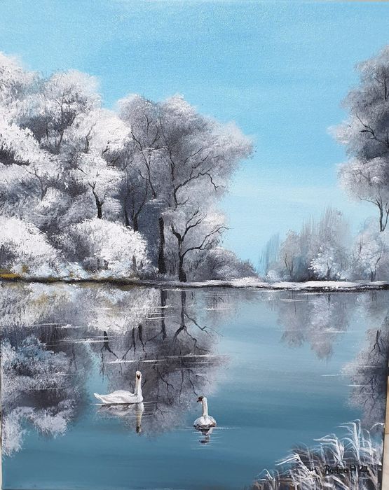 Tablouri unice pictate manual