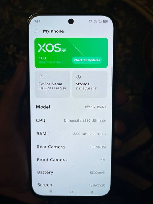 Infinix GT 30 PRO 5G