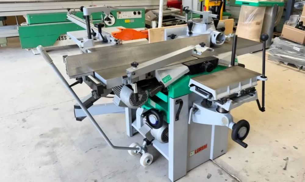 Mașină universală tâmplărie Lurem 260S – 5 funcții-fierăstrău, abrict