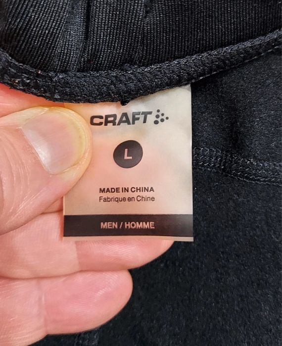 Pantaloni funcționali CRAFT Ventair X Wind, Stretch, măsura L bărbați
