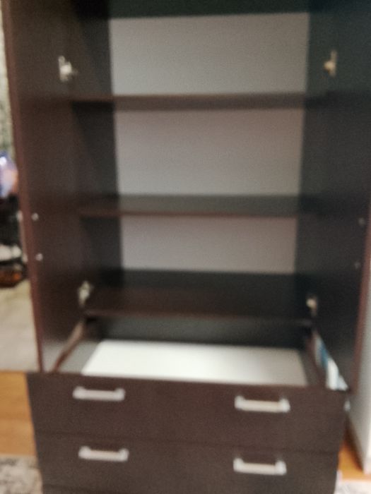 Шкаф мебельный цвет венге