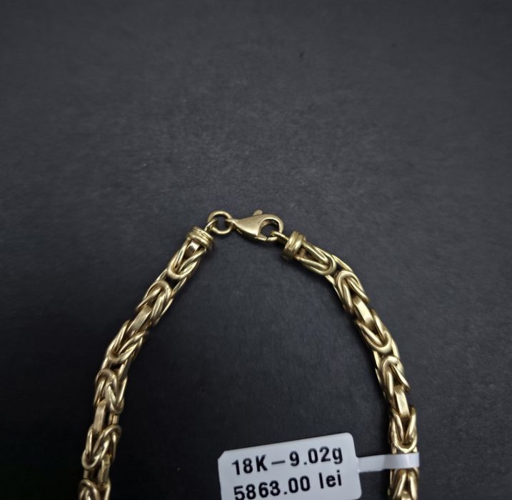 Bijuteria Royal bratara aur 18k 9.02 gr