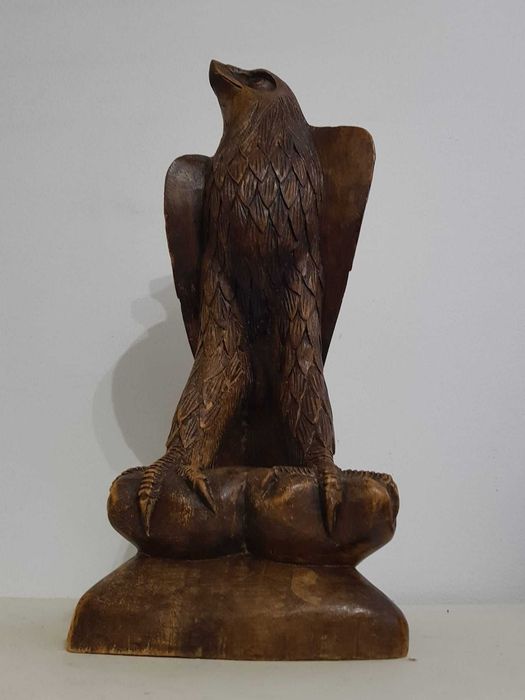 Statueta vintage vultur