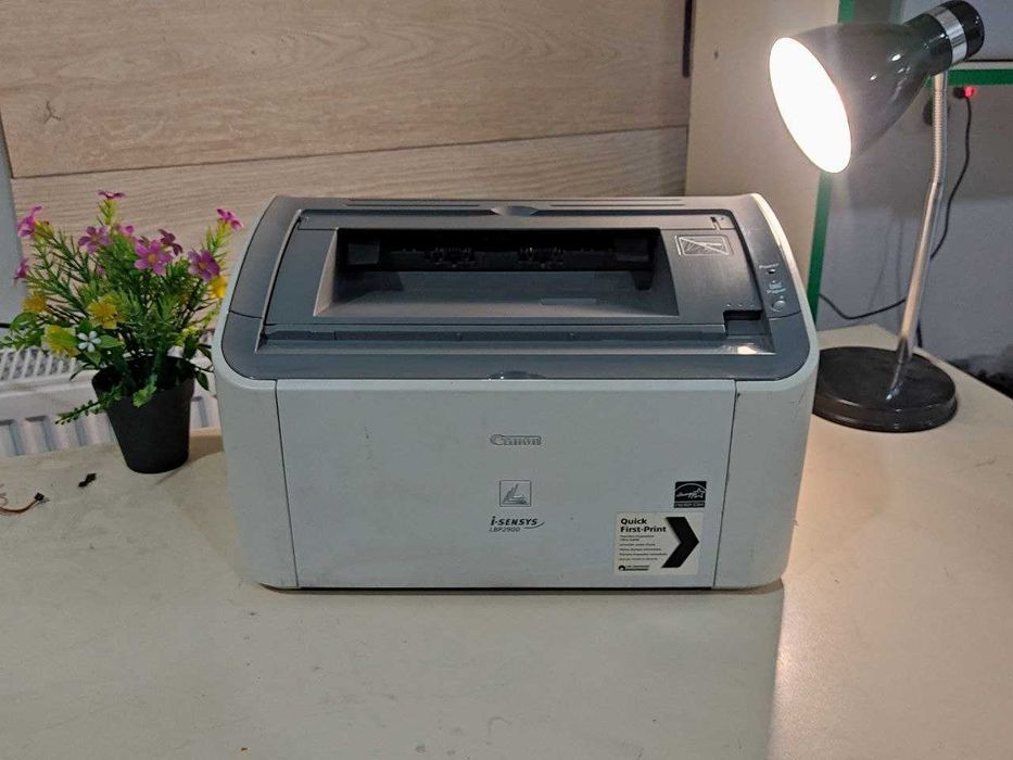 Принтер Canon LBP2900 черно белый ксерокс