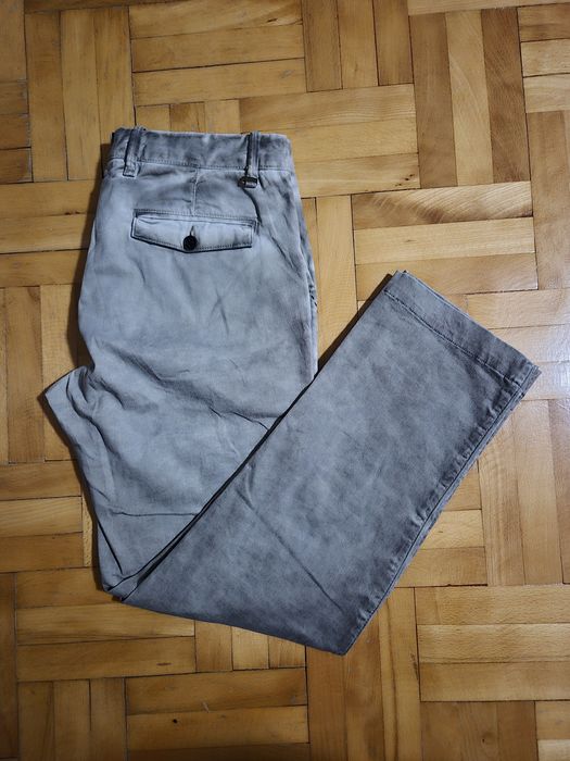 Pantaloni Van Gils Cabourn, Regular Fit, Bumbac Dens, Bărbați - 48/32R
