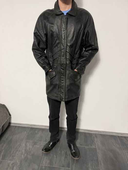 Palton Piele Naturală Vintage