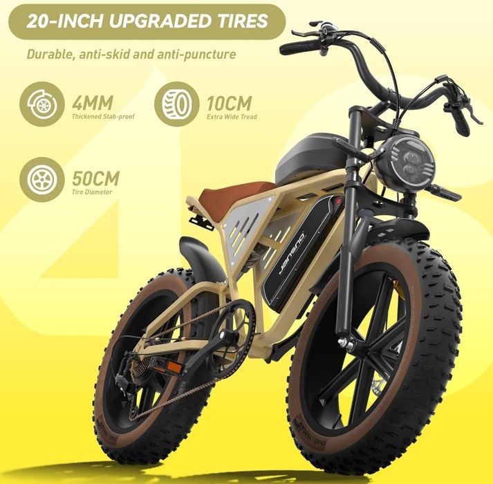 Ново!! Електрически велосипед Jansno X70 750W 48V/34Ah 60Nm