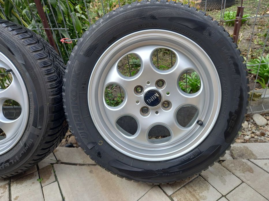 Jante Mini Cooper 15 4x100 anvelope iarna