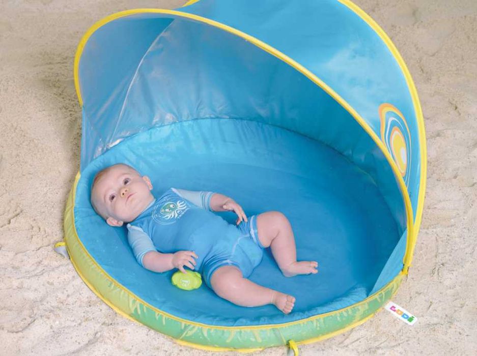 Cort de plajă anti-UV Ludi Baby – folosit doar o săptămână